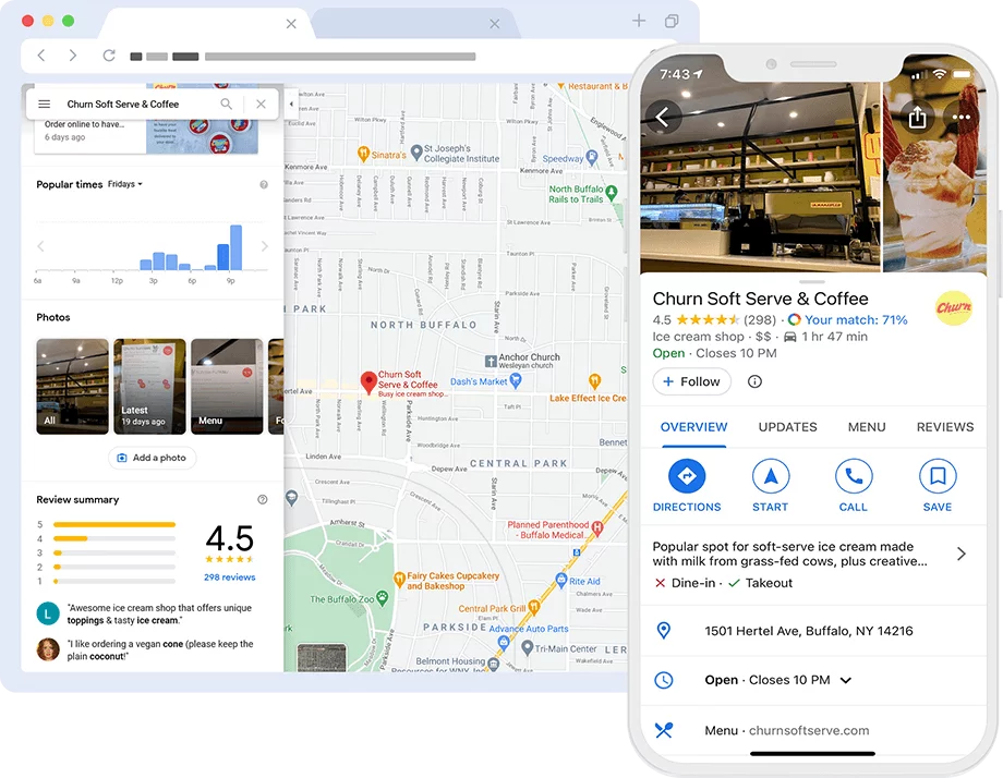 local seo optimization and google business profile