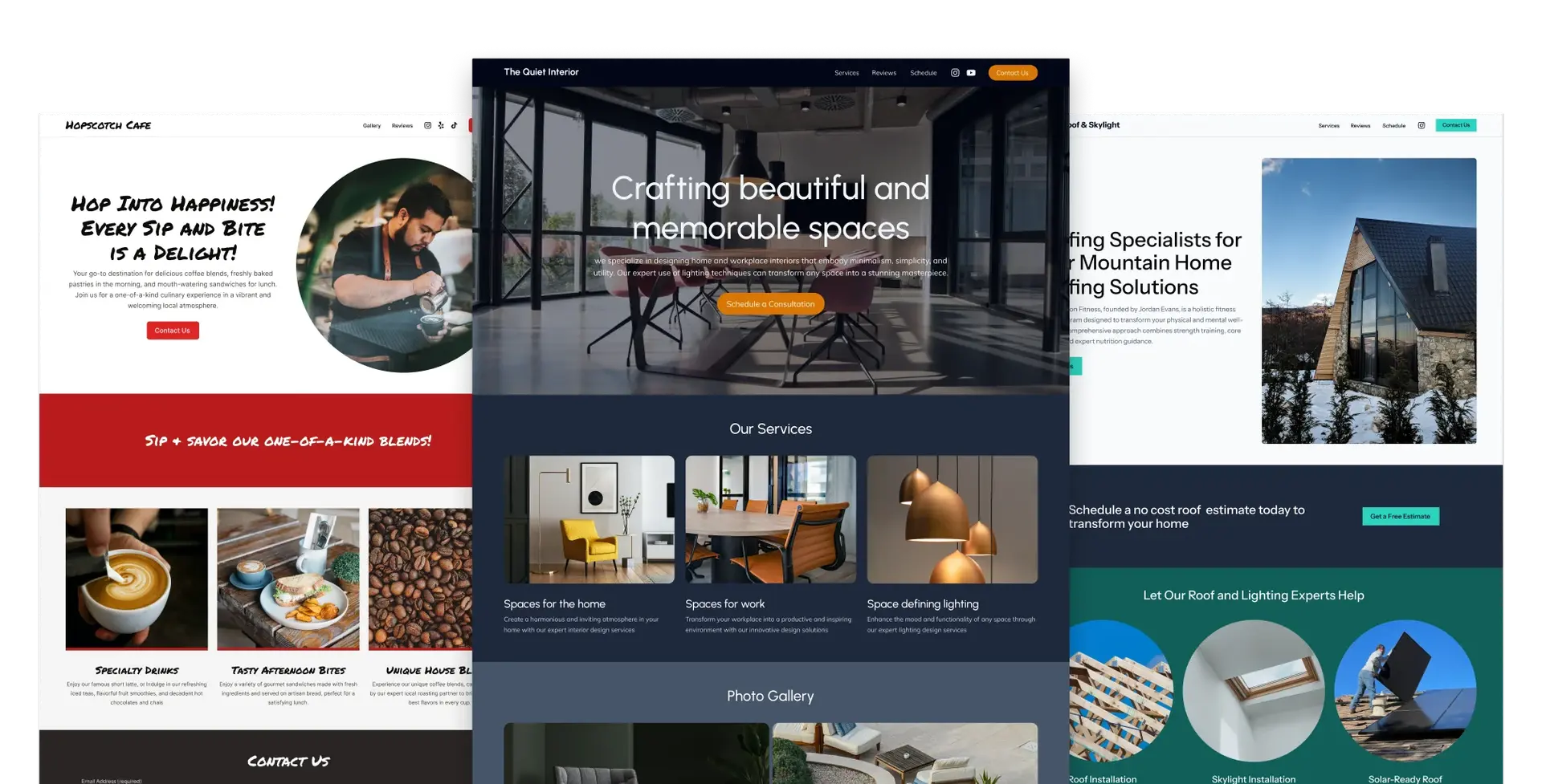 2 websites in a digital marketing campaign
