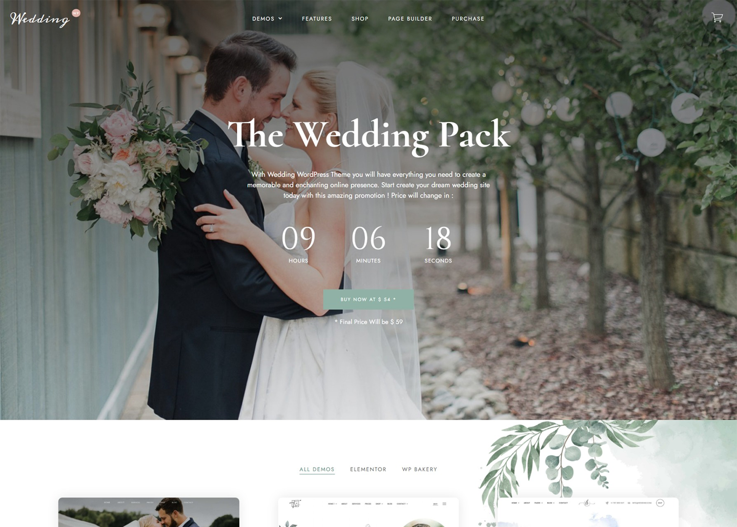 wedding venue web designer